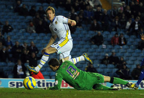 Luciano Becchio equaliser against Birmingham City - 05/01/2013